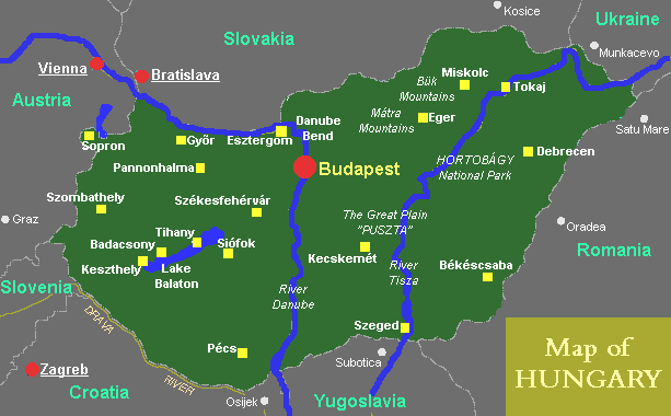 pécs magyarország térkép Földrajz, városok, régiók, Magyarország térkép szállodai  pécs magyarország térkép