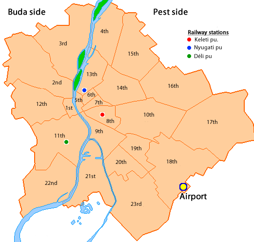 districts of budapest