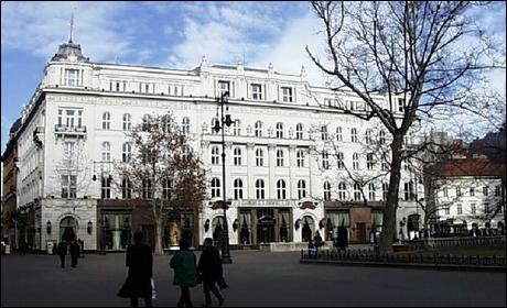 Caf� Gerbeaud on Vorosmarty Square