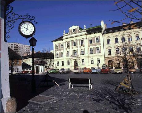 Square in castle