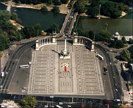 View of Heroes Square
