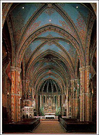 Interior of Matthias Church I.